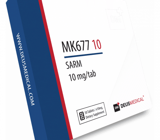 MK677 10 (Ibutamoren) 10 mg (50 Tablets) DeusMedical