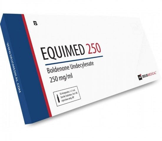 EQUIMED 250 (Boldenone Undecylenate) 250 mg/ml (10 Ampoules) DeusMedical