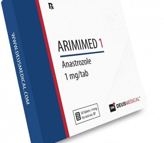 ARIMIMED 1 (Anastrozole) 1 mg (50 Tablets) DeusMedical