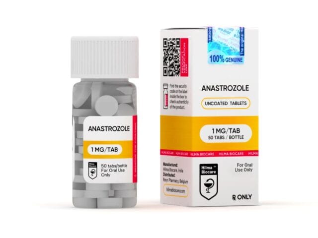 Anastrozole 1 mg (50 Tablets) Hilma Biocare