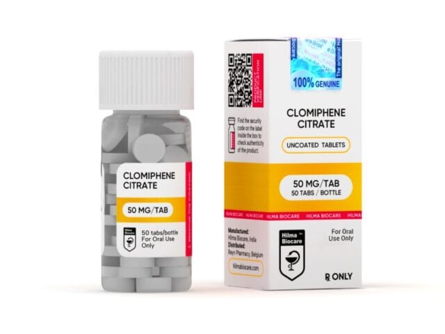 Clomiphene Citrate 50 mg (50 Tablets) Hilma Biocare