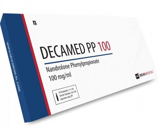 DECAMED PP 100 (Nandrolone Phenylpropionate) 100 mg/ml (10 Ampoules) DeusMedical