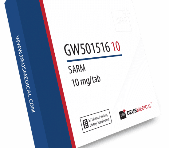 GW501516 10 (Cardarine) 10 mg (50 Tablets) DeusMedical