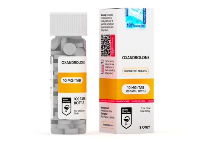 Oxandrolone 10 mg (100 Tablets) Hilma Biocare
