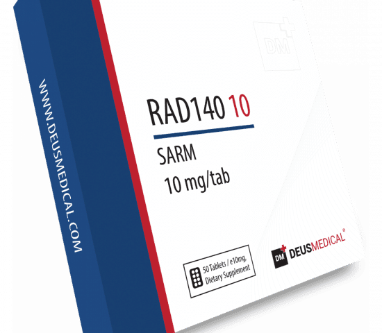 RAD140 10 (Testolone) 10 mg (50 Tablets) DeusMedical