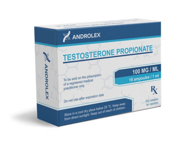 Testosterone Propionate 100 mg/ml (10×1 ml amp) Androlex