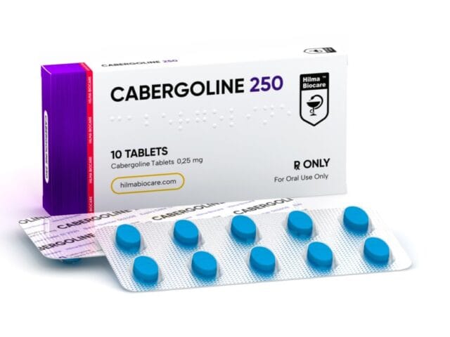 Cabergoline 0.25 mg (10 Tablets) Hilma Biocare