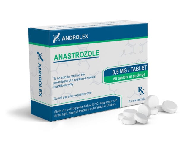 Anastrozole 0.5 mg (60 Tablets) Androlex