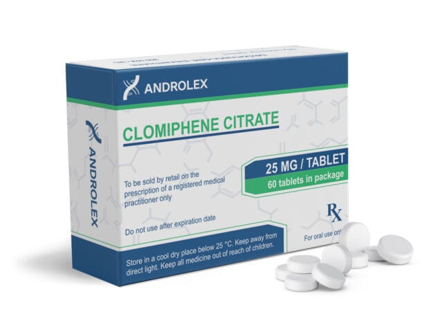 Clomiphene Citrate 25 mg (60 Tablets) Androlex