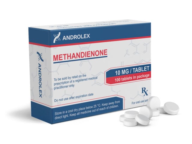 Methandienone 10 mg (100 Tablets) Androlex