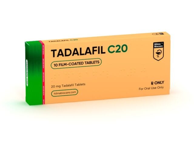 Tadalafil C 20 20 mg (10 Tablets) Hilma Biocare