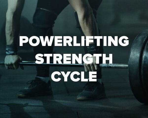 Powerlifting Strength Cycle
