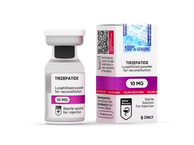 Tirzepatide 10 mg (1 Vial) Hilma Biocare