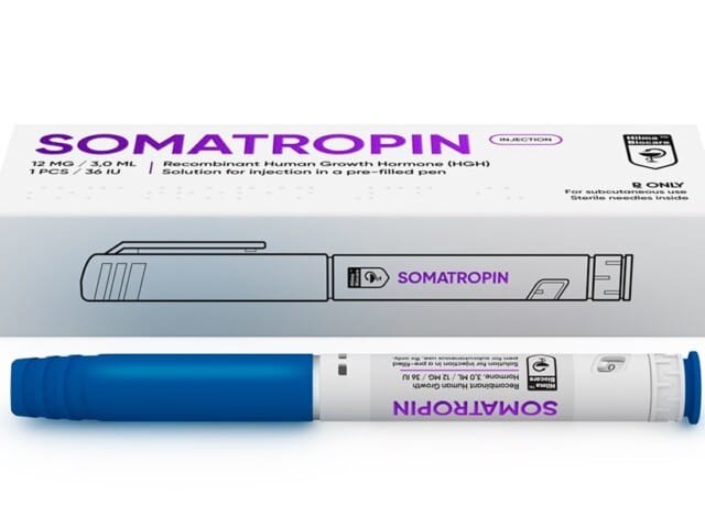Somatropin HGH 36 IU / 3.0 ml Pen (Pre filled) Hilma Biocare